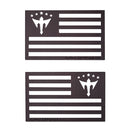 Alpha Flag Magnet | Grey