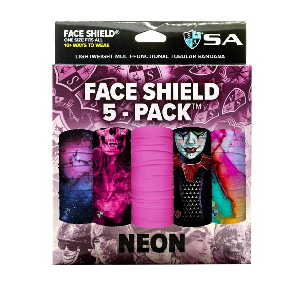 Face Shield® 5-Pack | Neon