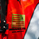 Alpha Flag Magnet | Olive | Don't Tread On Freedom