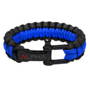 Paracord Bracelet |  Black & Blue