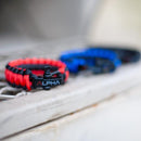 Paracord Bracelet |  Black & OD Green