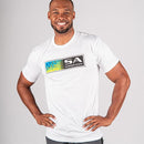 Short Sleeve Tee | White | Mahi Fade