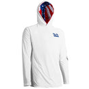 Hooded Performance Long Sleeve Shirt | American Flag