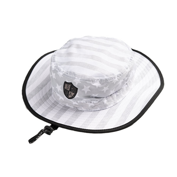 Bucket Hat | Whiteout American Flag