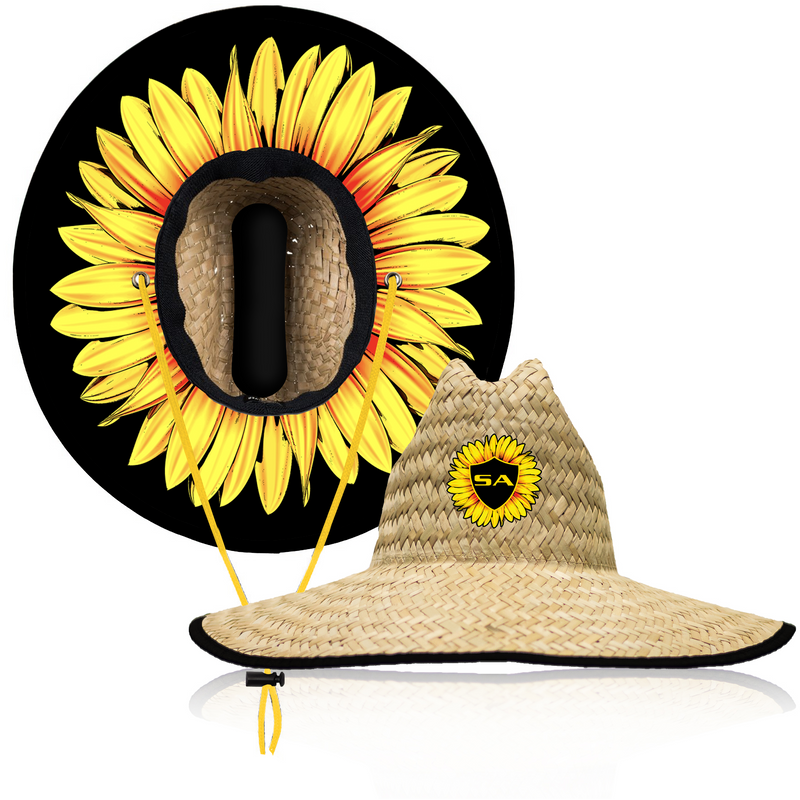 Under Brim Straw Hat | Sunflower
