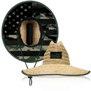 Under Brim Straw Hat | Patriot Military Camo