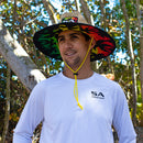 Under Brim Straw Hat | Rasta