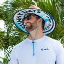 Under Brim Straw Hat | Sunny Days