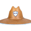 Palms Under Brim Straw Hat | Coral Reef