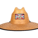 Palms Under Brim Straw Hat | SA State Seal