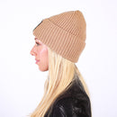 Chunky Knit Beanie | Cheetah