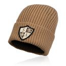 Chunky Knit Beanie | Cheetah