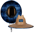 Palms Under Brim Straw Hat | Underwater Topography
