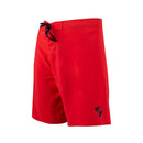 Board Shorts | Solid Red | Black SA Shield - CLOSEOUT