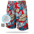 CLOSEOUT Swim Trunks |  Cabanas | Silver SA Shield