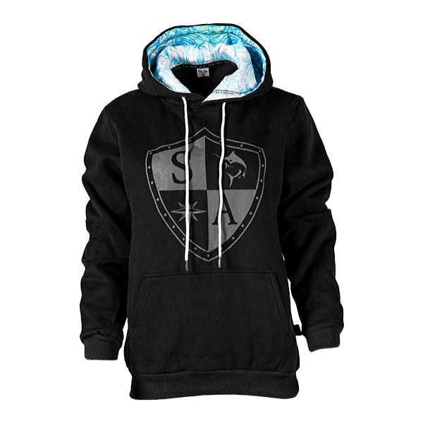 Classic Lined Hoodie | Tidal Waves