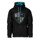 Classic Lined Hoodie| Aqua Military Camo
