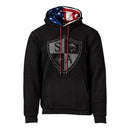 Classic Lined Hoodie| American Flag Shield