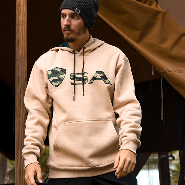 Classic Lined Hoodie| Patriot Military Camo