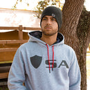 Classic Lined Hoodie| Blackout Digi Camo