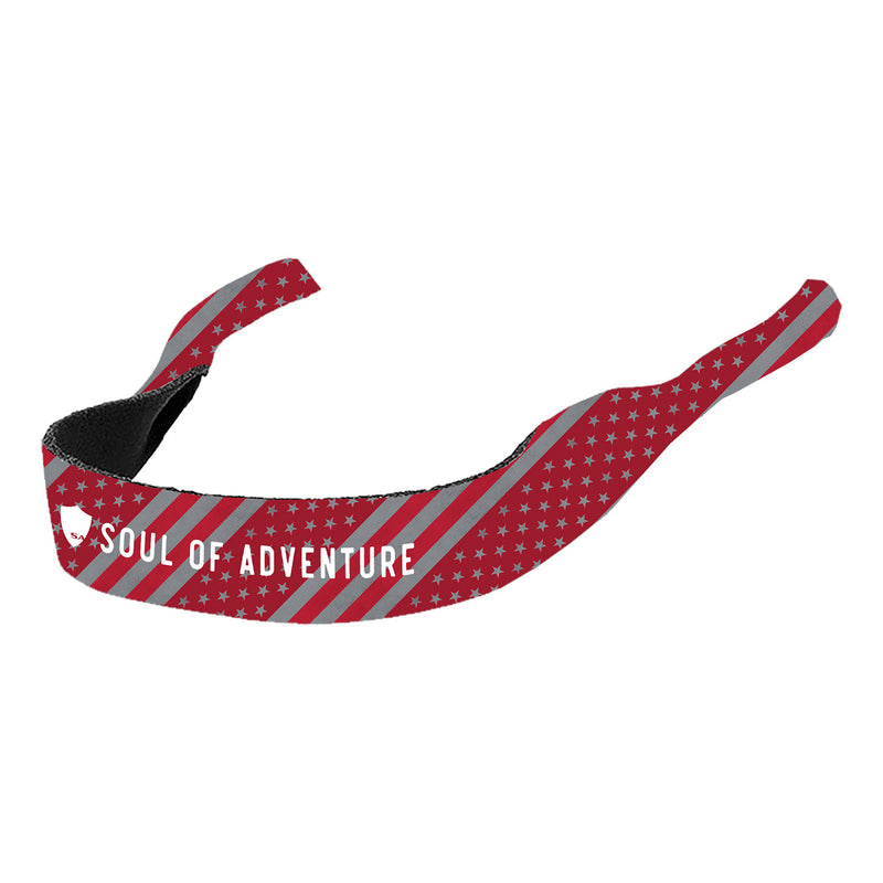 Game Day Sunglasses Holder | Flag | Crimson and Grey