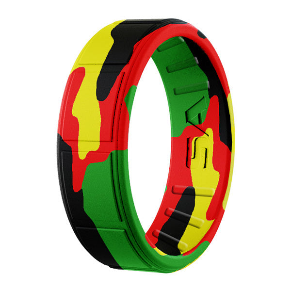 Silicone Ring | Gear | Rasta Camo