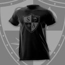 Short Sleeve Tee | Blackout | Large Shield
