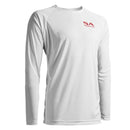 Performance Long Sleeve Shirt | White | Fins & Stripes