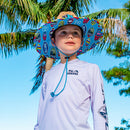 Kids Under Brim Straw Hat | Surfboards