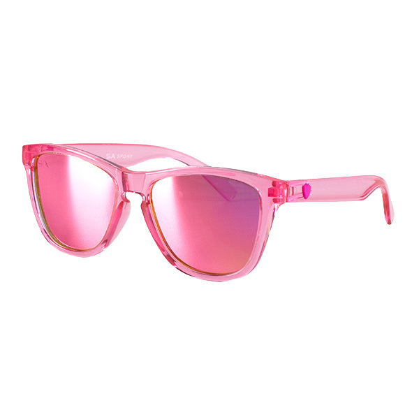 KIDS Boca Sunglasses | Pink Clear