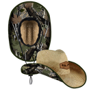 Cowboy Under Brim Straw Hat | SA Dregs Forest Camo