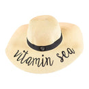 Floppy Straw Hat | Vitamin Sea