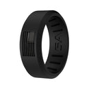 Silicone Ring | Chisel | Black | Flag