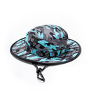 Kids Bucket Hat | Aqua Military Camo