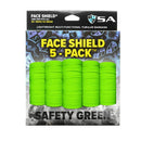 Face Shield® 5-Pack | Safety Green