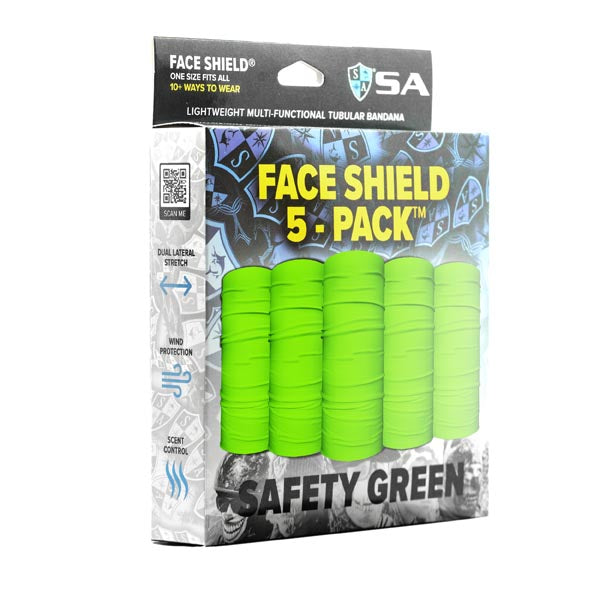Face Shield® 5-Pack | Safety Green