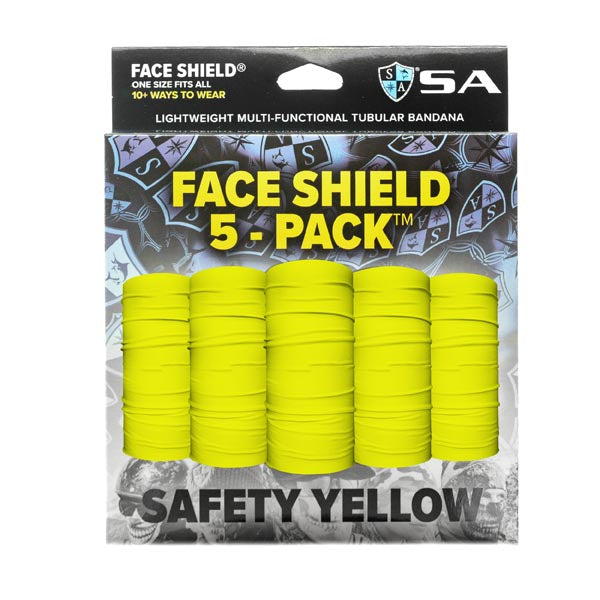 Face Shield® 5-Pack | Safety Yellow