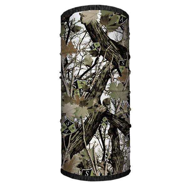 Fleece Face Shields® | SA White Forest Camo