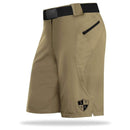 CLOSEOUT Performance Shorts | Solid Tan | Black SA Shield