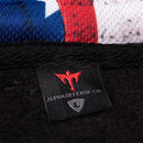 Classic Lined Hoodie | Blackout American Flag | AD