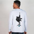 CLOSEOUT Performance Long Sleeve W/ Mesh | White | Game On