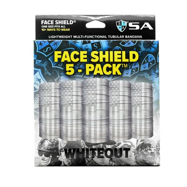 Face Shield® 5-Pack | Whiteout