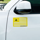 Alpha Flag Magnet | Yellow | Don't Tread On Freedom