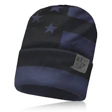 CLOSEOUT Performance Beanie | Blackout American Flag