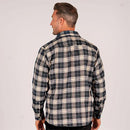 Adult Flannel | Black/Beige