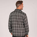 Adult Flannel | Black/White