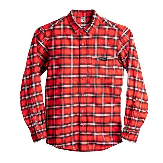 Adult Flannel | Red/White