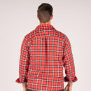 Adult Flannel | Red/White