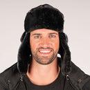 Trapper Hat | Acid Wash | Grey