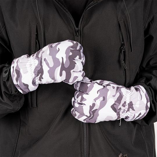Adult Winter Gloves | Snow Military Camo